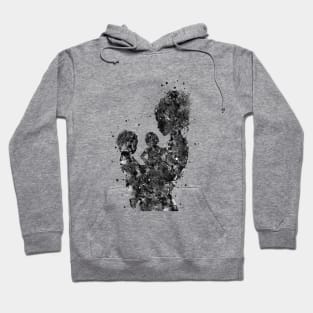 Mother with son and daughter Hoodie